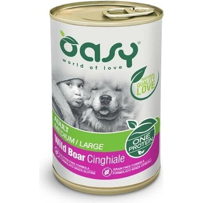 Oasy One Protein Adult Medium/Large Wild Boar 400 g