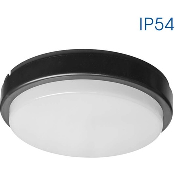 VIVALUX LED плафониера ELLIS/R LED ∙ 12W ∙ черен ∙ 4000K ∙ IP54 | Влагозащитено осветление Vivalux (VIV004007)