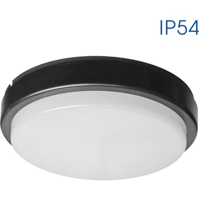 VIVALUX LED плафониера ELLIS/R LED ∙ 12W ∙ черен ∙ 4000K ∙ IP54 | Влагозащитено осветление Vivalux (VIV004007)