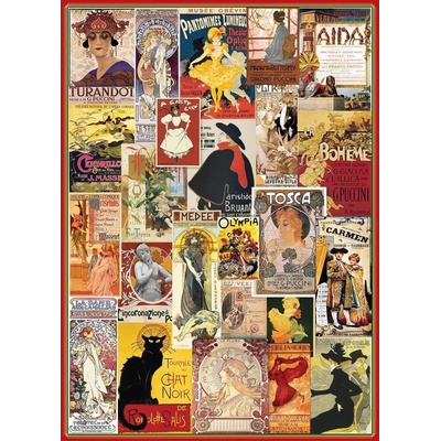 Eurographics Theater & Opera Vintage Posters 1000 dielov