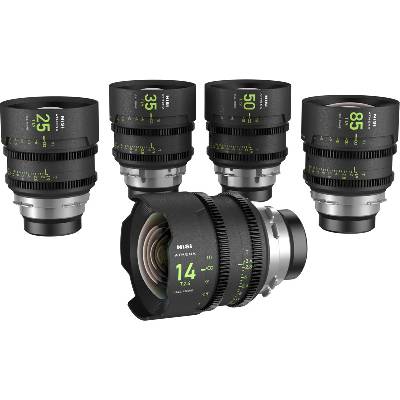 NiSi Cine Lens Set Athena Prime PL-Mount