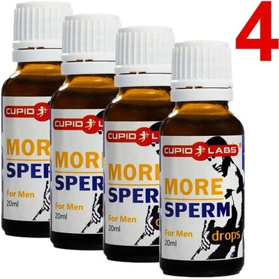4 x Капки за повече сперма More Sperm