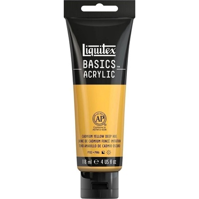 Liquitex Basic АКРИЛНА боя 163 Cadmium Yellow Deep Hue 118 ml 1 бр (72.1163)