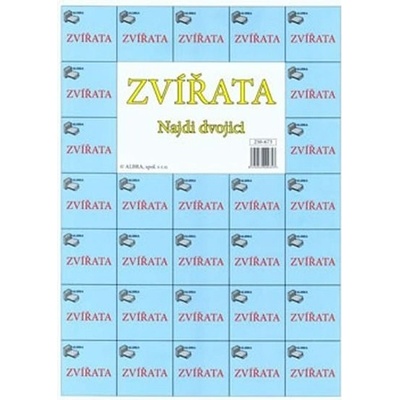 Zvířata - Najdi dvojici