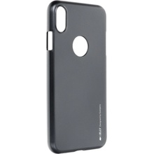 Pouzdro i-Jelly Case Mercury iPhone XS Max logo hole černé