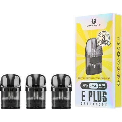 Lost Vape E Plus Dual Pod cartridge 3 ks 0,30 ohm