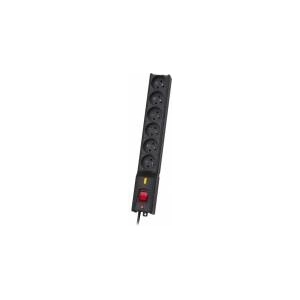 Lestar Power strip LESTAR LX610 1.5m 6 sockets Black LX610_1.5_BLACK