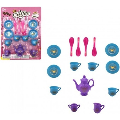 Teddies nádobí kávová a čajová sada plast 15ks