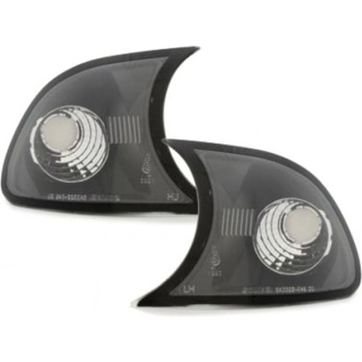 Кристални мигачи до фара bmw e46 купе (1998-2001) - черни