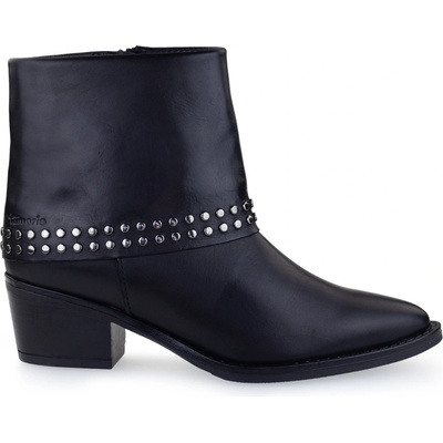 Tamaris kotníkové boty na nízkém podpatku 25345