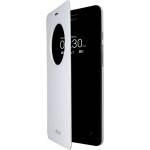 ASUS Калъф за Asus ZenFone 5, отваряем с прозорец, поликарбонатов, Asus View Flip, бял