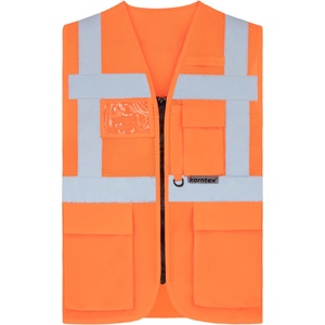 Korntex HI-VIS KXEXQ ATHENS / Многофункционална жилетка с висока видимост - HV оранжева M (76XEXQzv902)