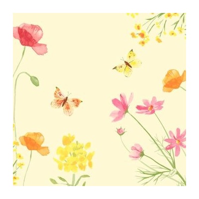 Dunisoft Ubrousek Poppy Field 60ks 40x40cm