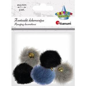 TITANUM Craft-Fun Series pompons (24BR0201-223)