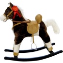 Hojdacie koníky Hojdací koník Milly Mally Mustang Tmavo Hnedý
