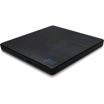 Hitachi-LG Data Storage Външно оптично устройство Hitachi-LG GP60 USB3.0 CD/DVD Slim, черен - GP60NB60. AUAE12B (GP60NB60.AUAE12B)