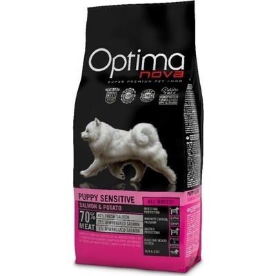 OPTIMAnova dog Puppy SENSITIVE Grain Free Salmon 12 kg