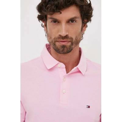 Tommy Hilfiger Polo tričko růžová MW0MW17771