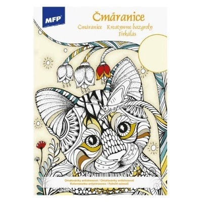 Omaľovánky MFP A4 antistresové Čmáranice 210x295mm