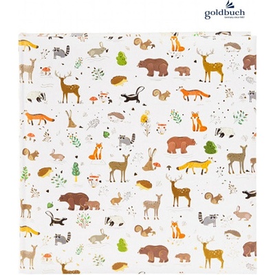 Fotoalbum klasik 60stran 27938 Goldbuch WOODLAND CHARM bílé 27938