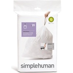 simplehuman Торбички за боклук Simplehuman обадете се G 30 л 20 бр (cw0166)