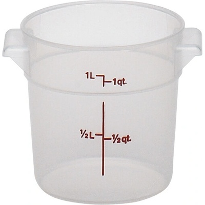Cambro Guľatá polypropylénová nádoba na potraviny Camwear 1,9 l 208 mm