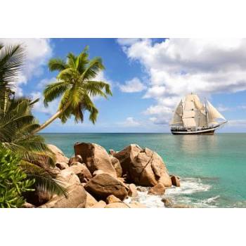 Castorland Sailing in Paradise 1500 pcs Пъзел 1500 броя Пейзажни (150526) (150526)