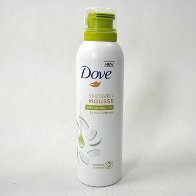 Dove Coconut Oil sprchová pena 3v1 200 ml