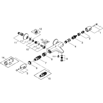 Grohe Grohtherm 1000 New 34155003