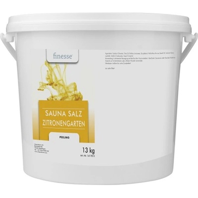 Chemoform finesse® Ексфолираща сол за сауна, Лимонова градина, 13 кг