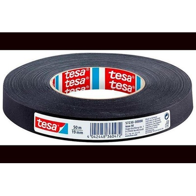 Tesa Extra Power Lepicí páska zpevněná textilem 19 mm x 50 m černá