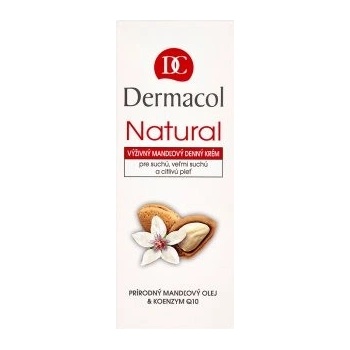 Dermacol výživný mandlový denný krém Natural kelímek 50 ml