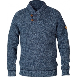 Fjällräven Мъжки вълнен пуловер Fjällräven Lada Sweater Wool jumper - Dark Navy - размер XXL (005-0631-0216)