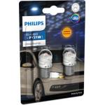 Philips Крушка, LED, мигач PHILIPS PY21W, 12V, 2, 15W, 140lm, 2 бр