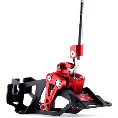 Hybrid Racing Short Shifter Assembly (07-13 Fit & 02-15 Jazz) - červená