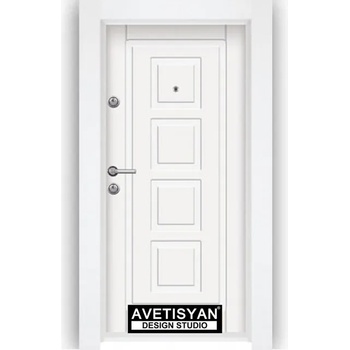 Image 1 of Haska Входна врата Outdoor Стар DC70 - бяла (цена без монтаж)