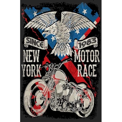 Ceduľa New York - Motor Race