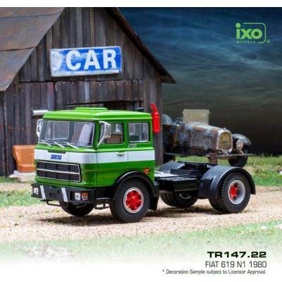 IXO Fiat 619 N1 1980 zelený Models 1:43