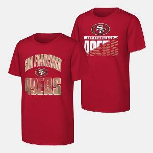 NFL Тениска NFL KIDS NEVER QUIT 2PK SS CREW NK T-SHIRT - San Fran 49ers