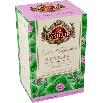 BASILUR Herbal Peppermint 20 x 1,2 g