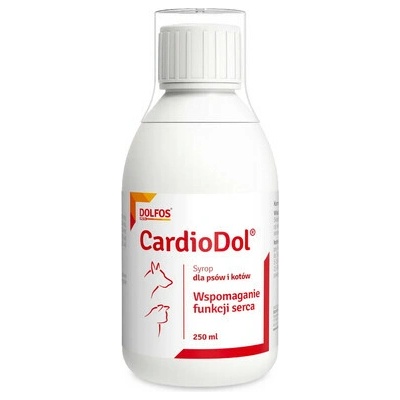 DOLFOS CardioDol 250ml podpora funkcí srdce sirup pro psy a kočky