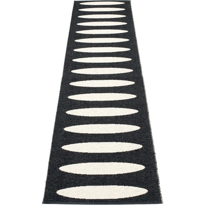 Pappelina Черна пътека за открито и закрито 70x300 cm Ella Black - Pappelina (ELX730)