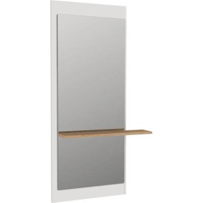 TopMebel Пияр TopMebel меламиново огледало в бял цвят 60x14, 6x150см