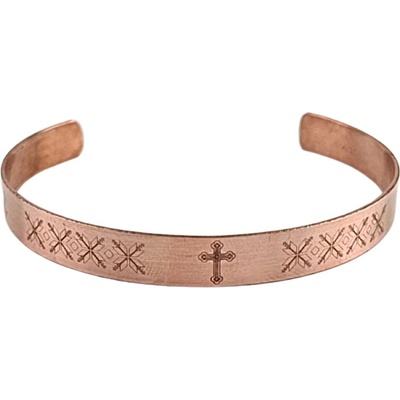 ДАМСКА ХРИСТИЯНСКА МЕДНА ГРИВНА ВЯРА