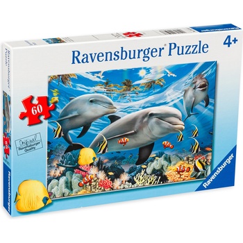 Ravensburger Пъзел Ravensburger от 60 части - Усмивка от Карибите (9593)