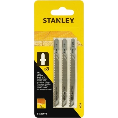 Stanley Pilové listy HCS pro přímočarou pilu do dřeva a jiných materiálů STA23073