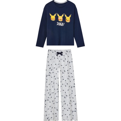 Dievčenské pyžamo navy modré