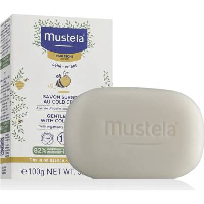 Mustela Bébé jemné mydlo pre deti od narodenia 100 g