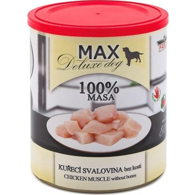 Max Deluxe Adult Kuracia svalovina bez kosti 800 g