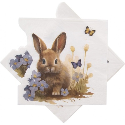 Orion Servírovací ubrousky JARO vykrojené papír mix 33x33cm